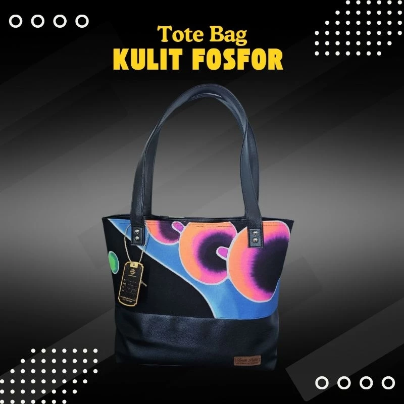 Tote Bag Kulit Batik Fosfor